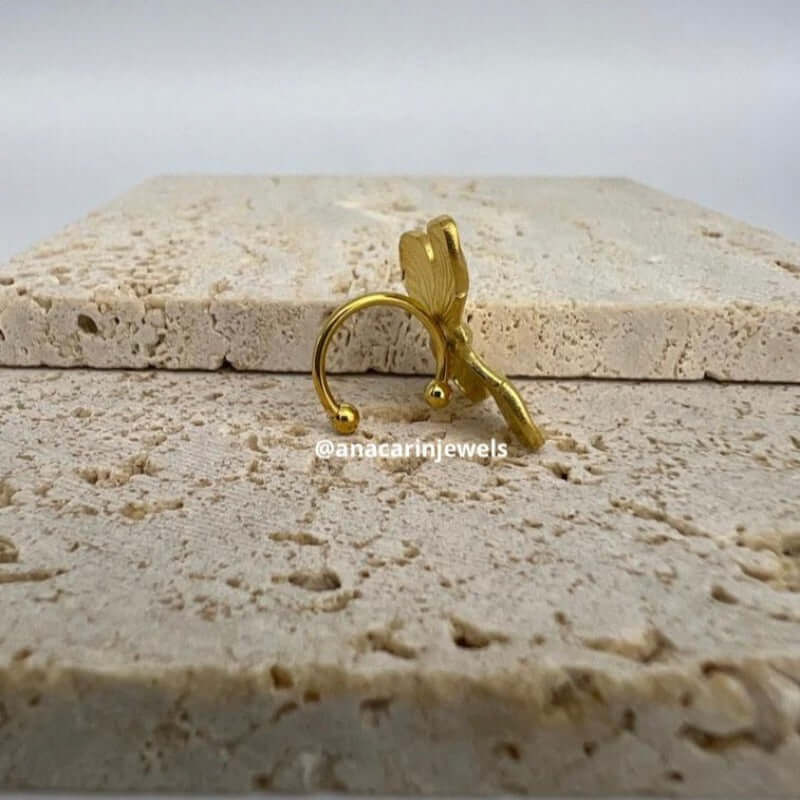 BUTTERFLY EAR CUFF - Anacarinjewels