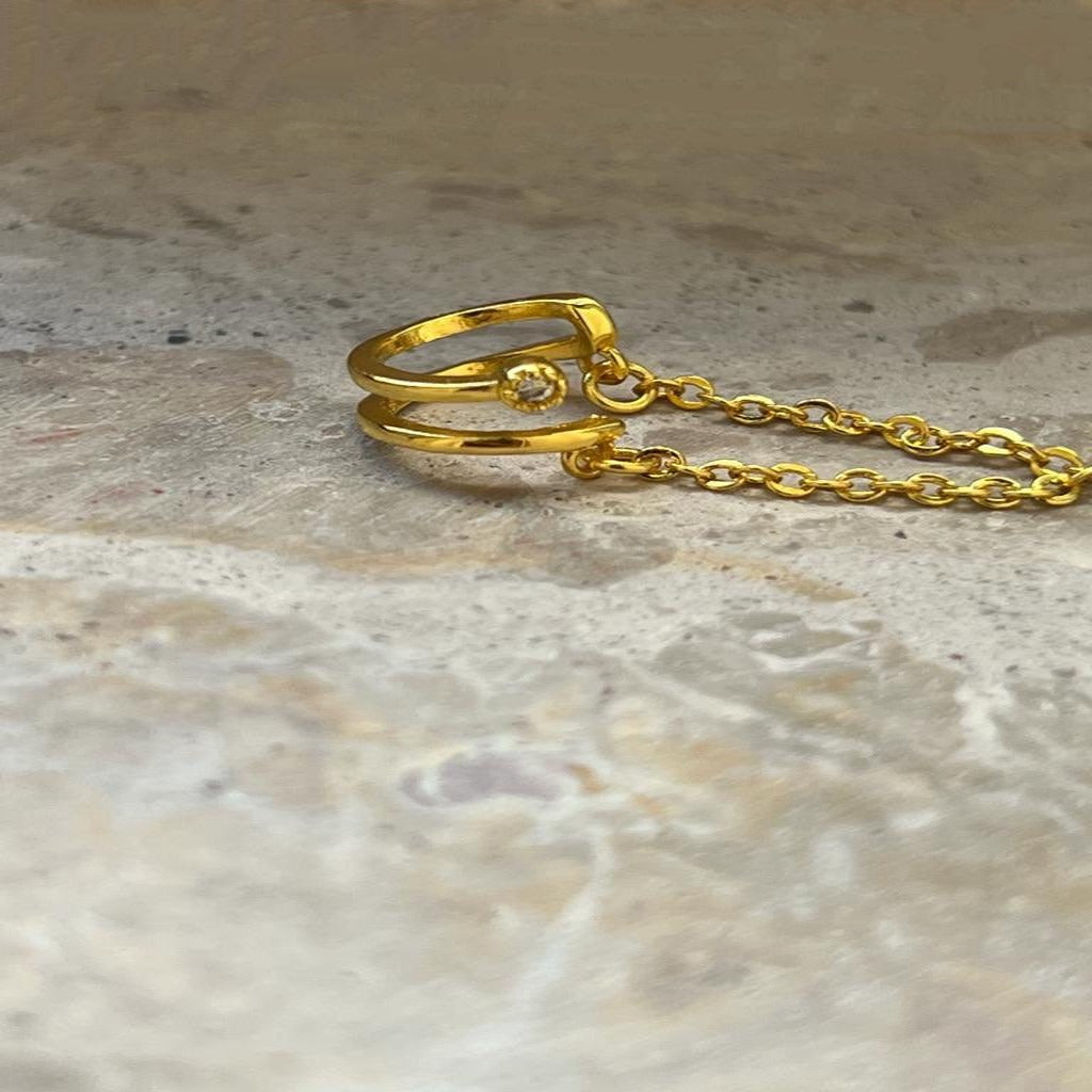 SAMARA EAR CUFF - Anacarinjewels