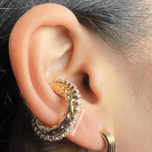 CRISTY EAR CUFF - Anacarinjewels