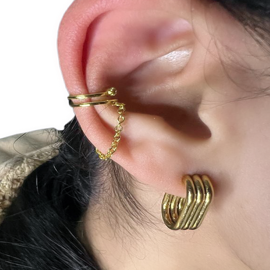 SAMARA EAR CUFF - Anacarinjewels