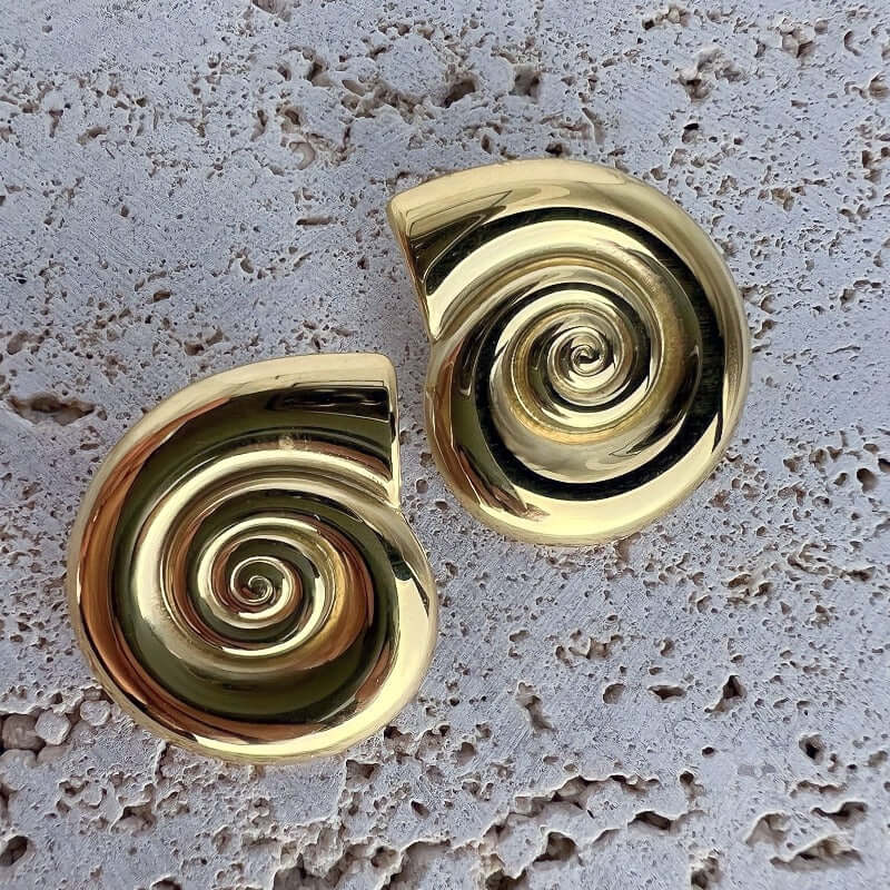 CARACOL EARRING - Anacarinjewels