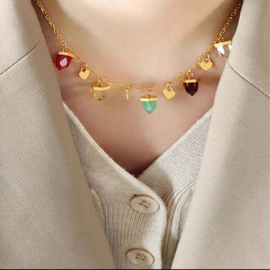 LUA NECKLACE - Anacarinjewels