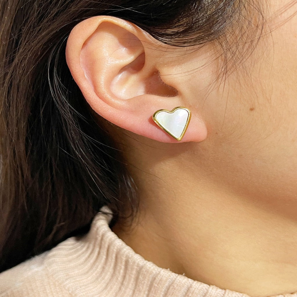 HEART EARRING - Anacarinjewels