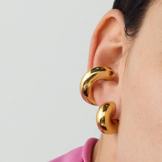 NELLY CHUNKY EAR CUFF - Anacarinjewels