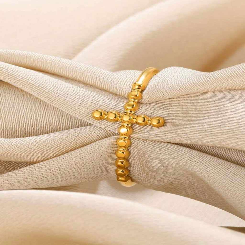 CROSS RING - Anacarinjewels