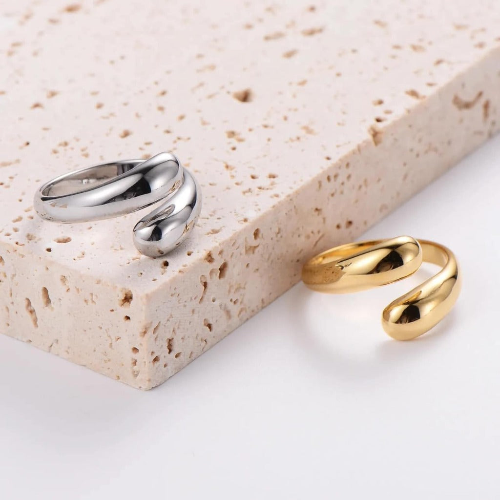 DROP WATER RING - Anacarinjewels