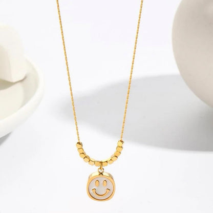 HAPPY FACE NECKLACE