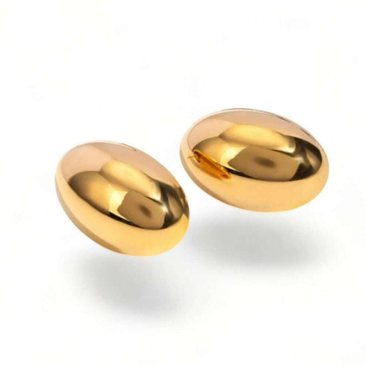 OVAL EARRING - Anacarinjewels 