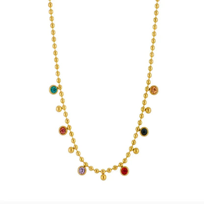 CRISTAL RAINBOW NECKLACE